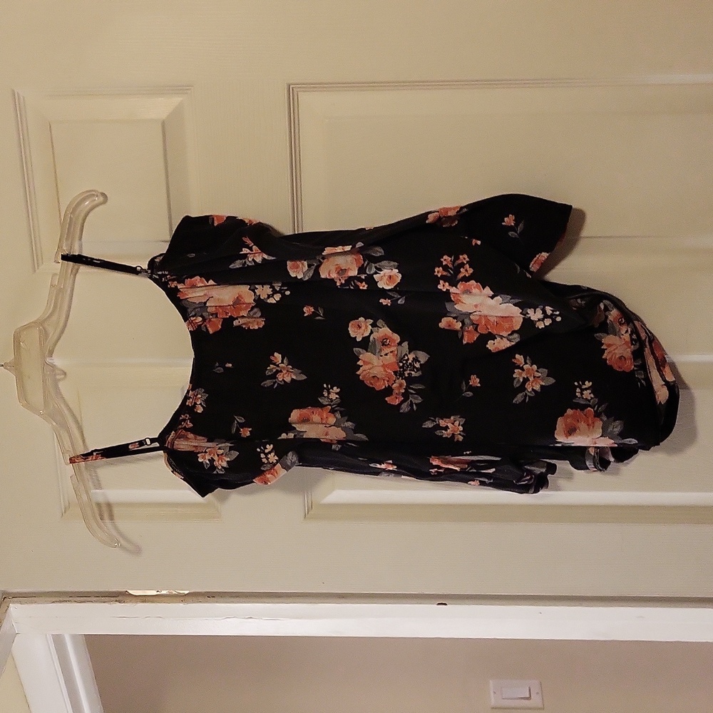 Off shoulder with strap top